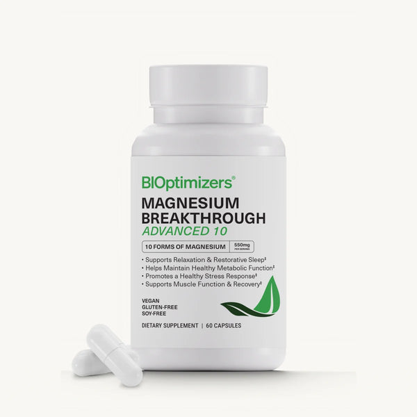 BiOptimizers Magnesium Breakthrough Advanced - 60 Capsules