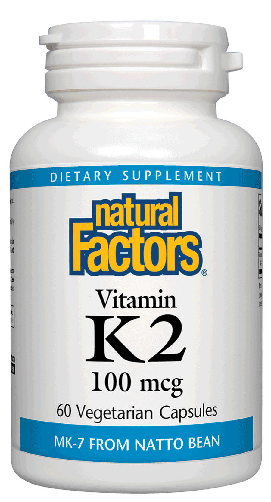 Natural Factors Vitamin K2 120 mcg 60 Vegcaps