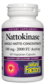 Natural Factors Nattokinase 100 mg 60 capsules