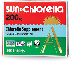 Sun Chlorella Chlorella Supplement 200mg- 300 tablets