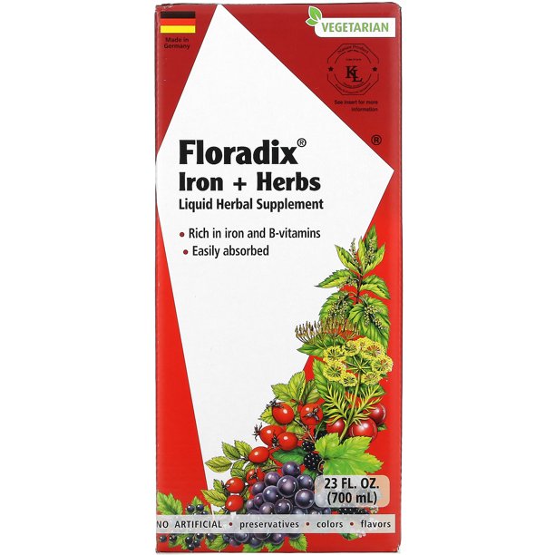 Floradix Iron + Herbs - 23fl oz (700ml)