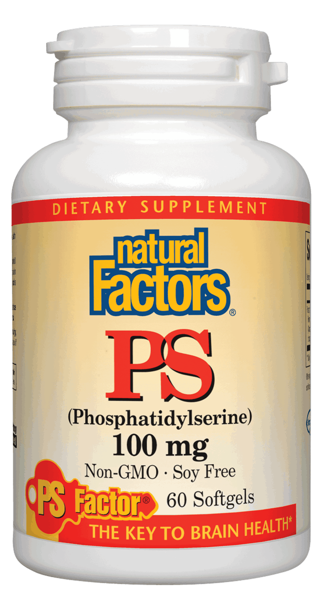 Natural Factors Phosphatidylserine 100 mg 60 softgels