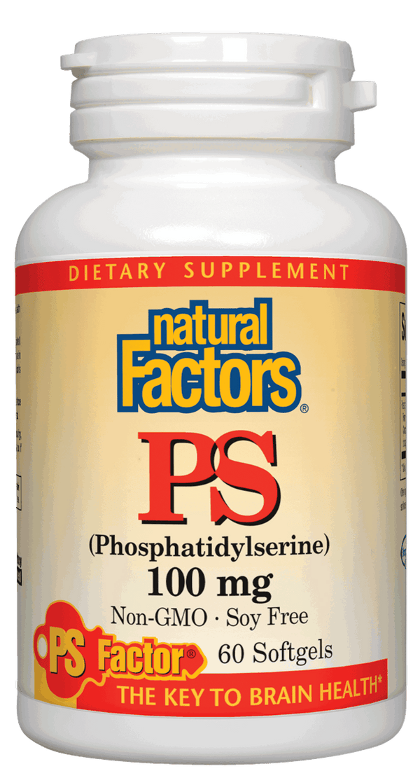 Natural Factors Phosphatidylserine 100 mg 60 softgels