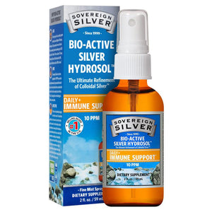 Sovereign Silver Bio-Active Silver Hydrosol 2 oz Spray Top