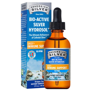 Sovereign Silver Bio-Active Silver Hydrosol – Dropper-Top 2oz