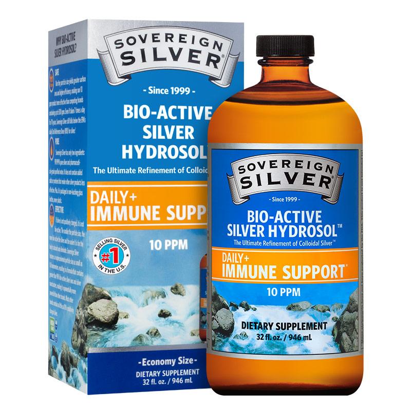 Sovereign Silver Bio-Active Silver Hydrosol - Twist Top 32oz