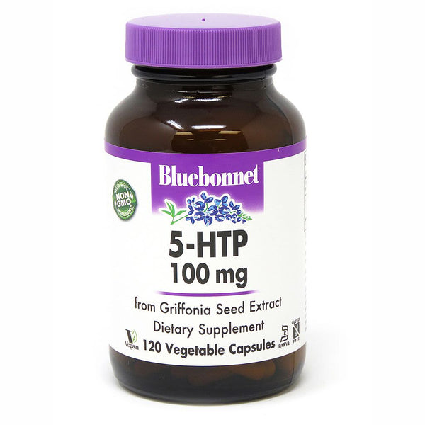 Bluebonnet 5-HTP 100mg - 120 veg caps