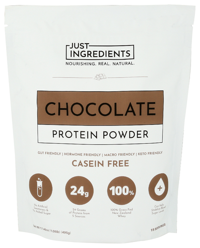Just Ingredients Chocolate Protein Powder (15 Servings)