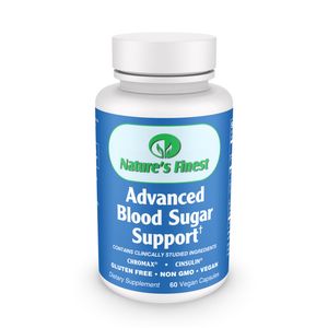 Nature's Finest Advanced Blood Sugar Support - 60 Capsules