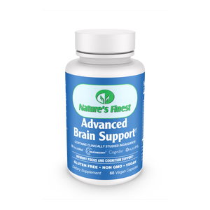 Nature's Finest Advanced Brain Support - 60 Capsules