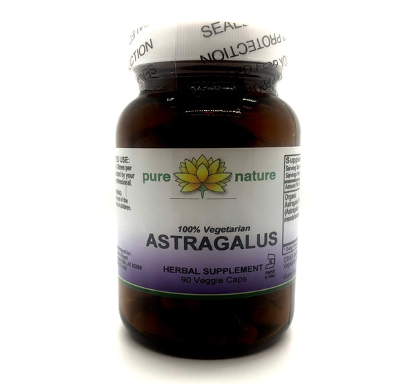 Pure Nature Astragalus (Organic) 90 Veg Caps
