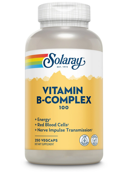 Solaray B-Complex 100 - 250 Veg Caps