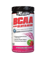 Bluebonnet Extreme Edge BCAA plus Glutamine Powder Strawberry Kiwi 13.23oz