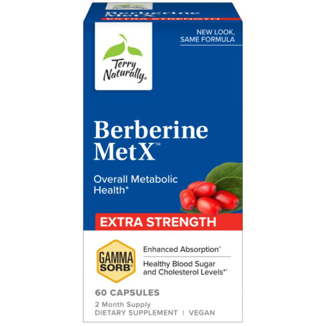 Terry Naturally Berberine MetX Ultra Absorption - 60 Capsules