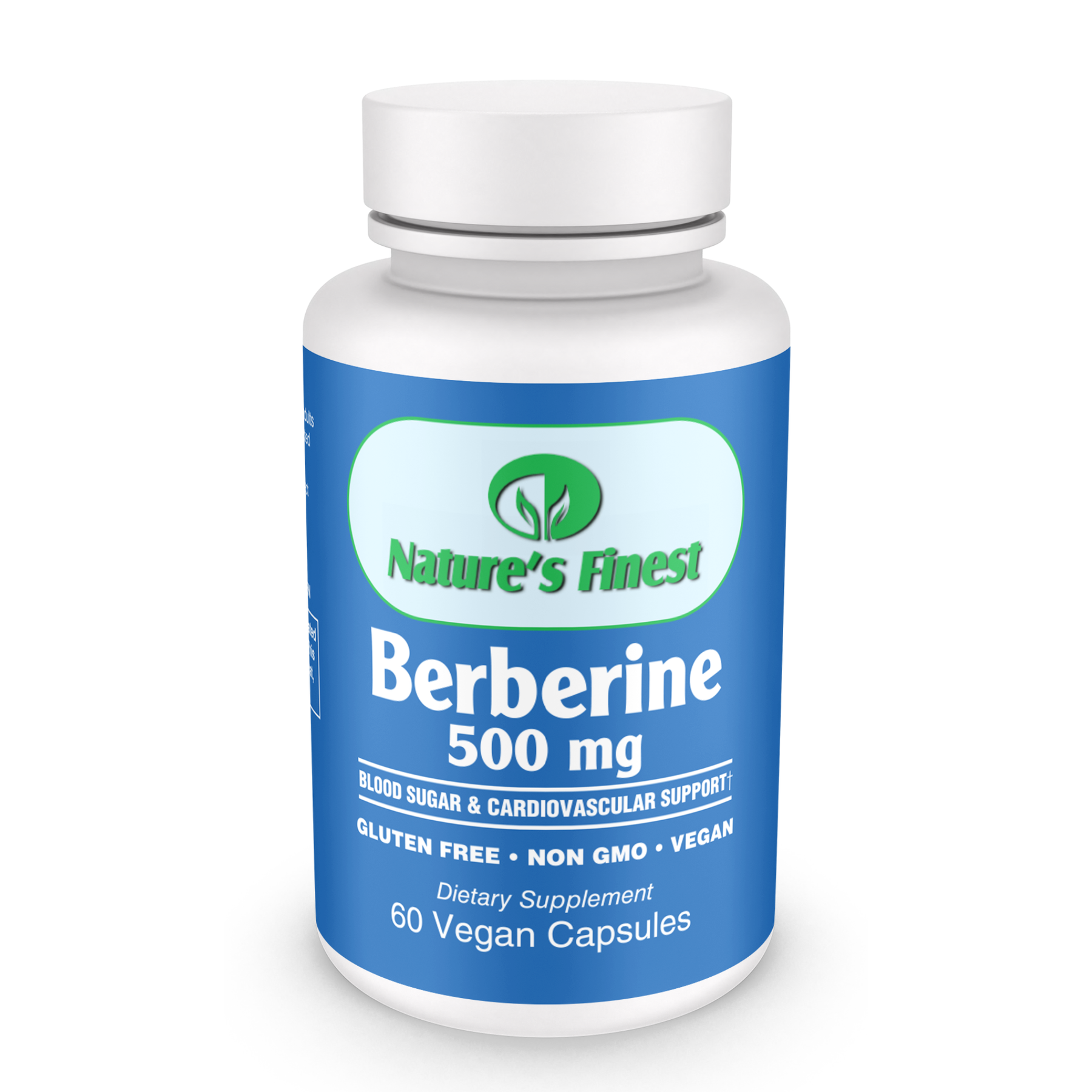 Nature's Finest Berberine 500mg - 60 Capsules
