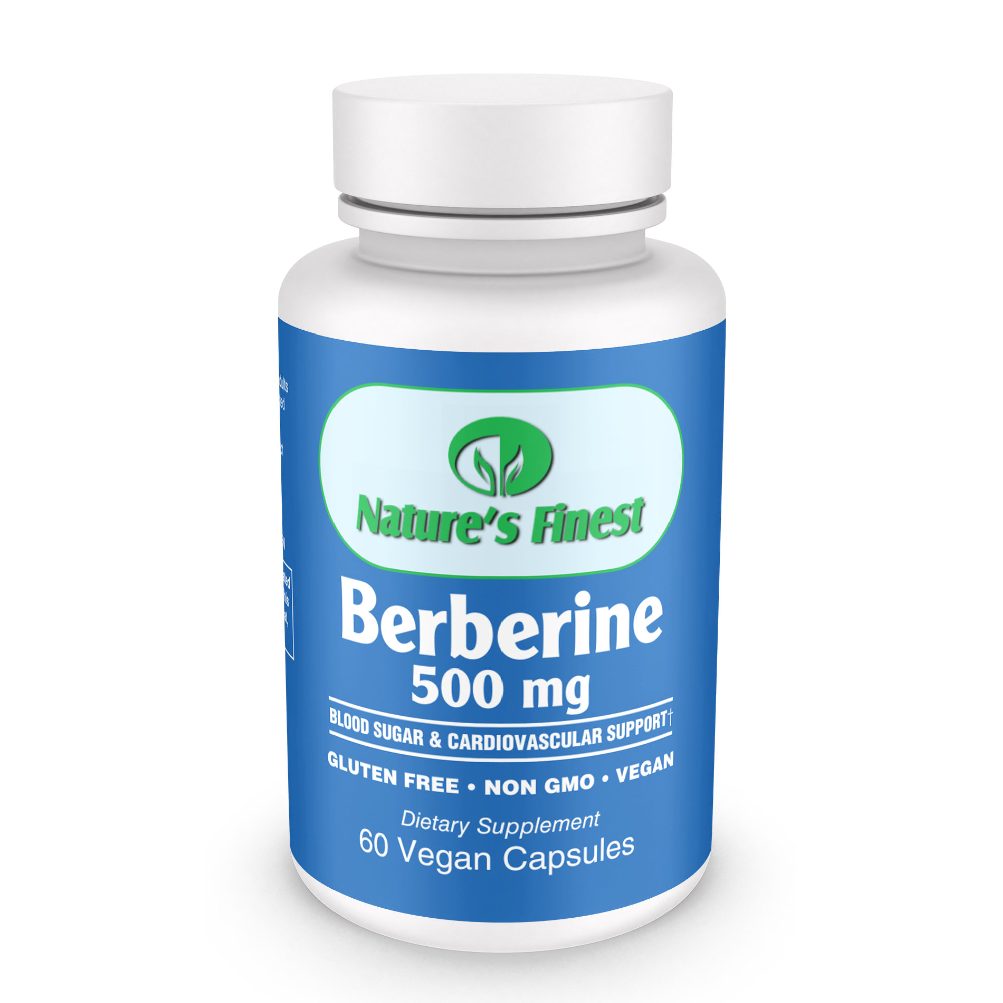 Nature's Finest Berberine 500mg - 60 Capsules