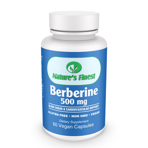 Nature's Finest Berberine 500mg - 60 Capsules