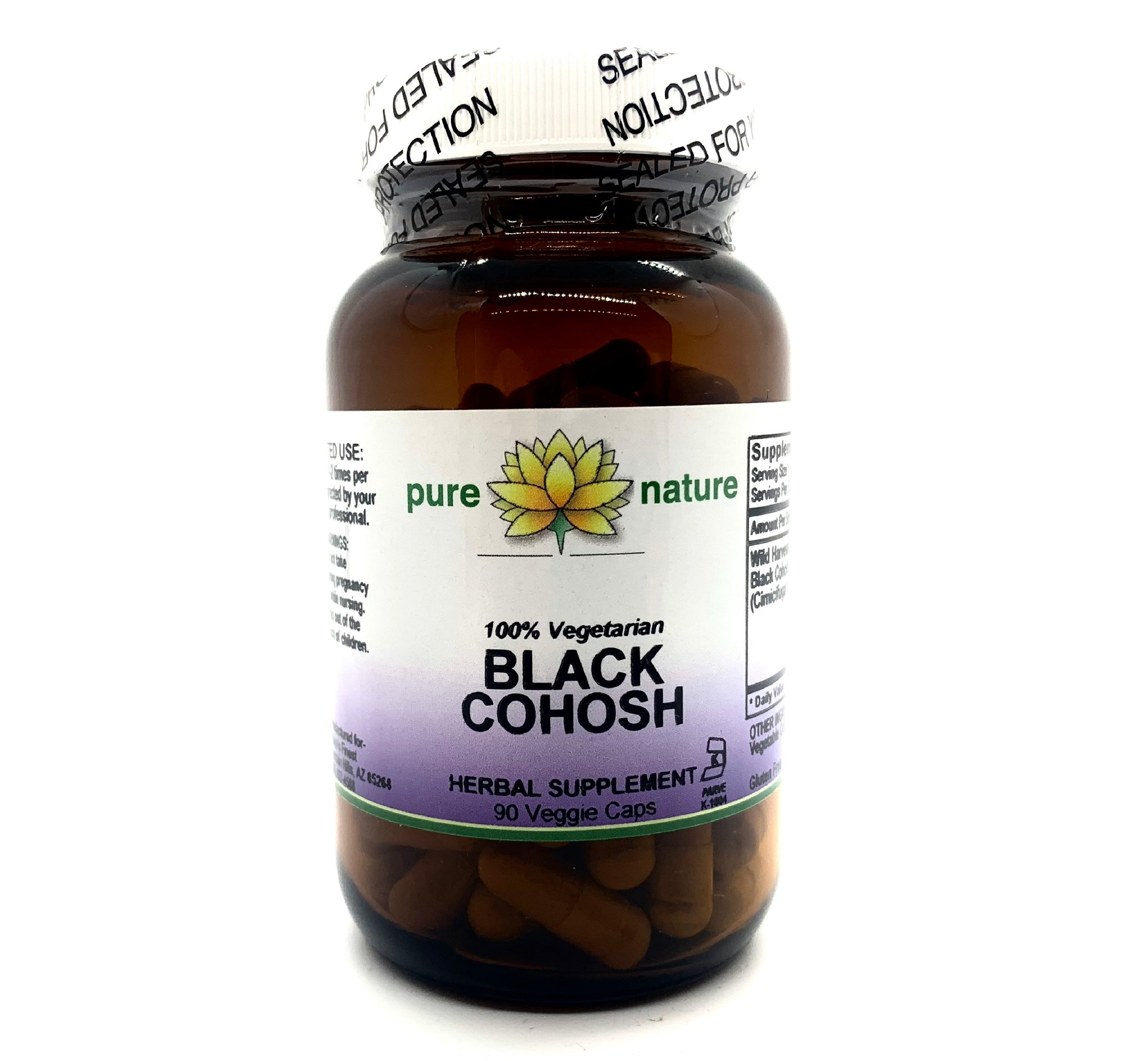 Pure Nature Black Cohosh 90 Veg Caps