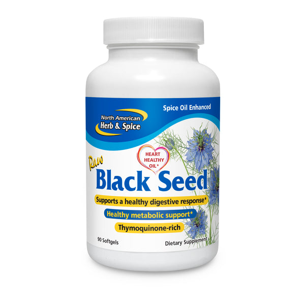 North American Herb and Spice Black Seed Oil - 90 softgels