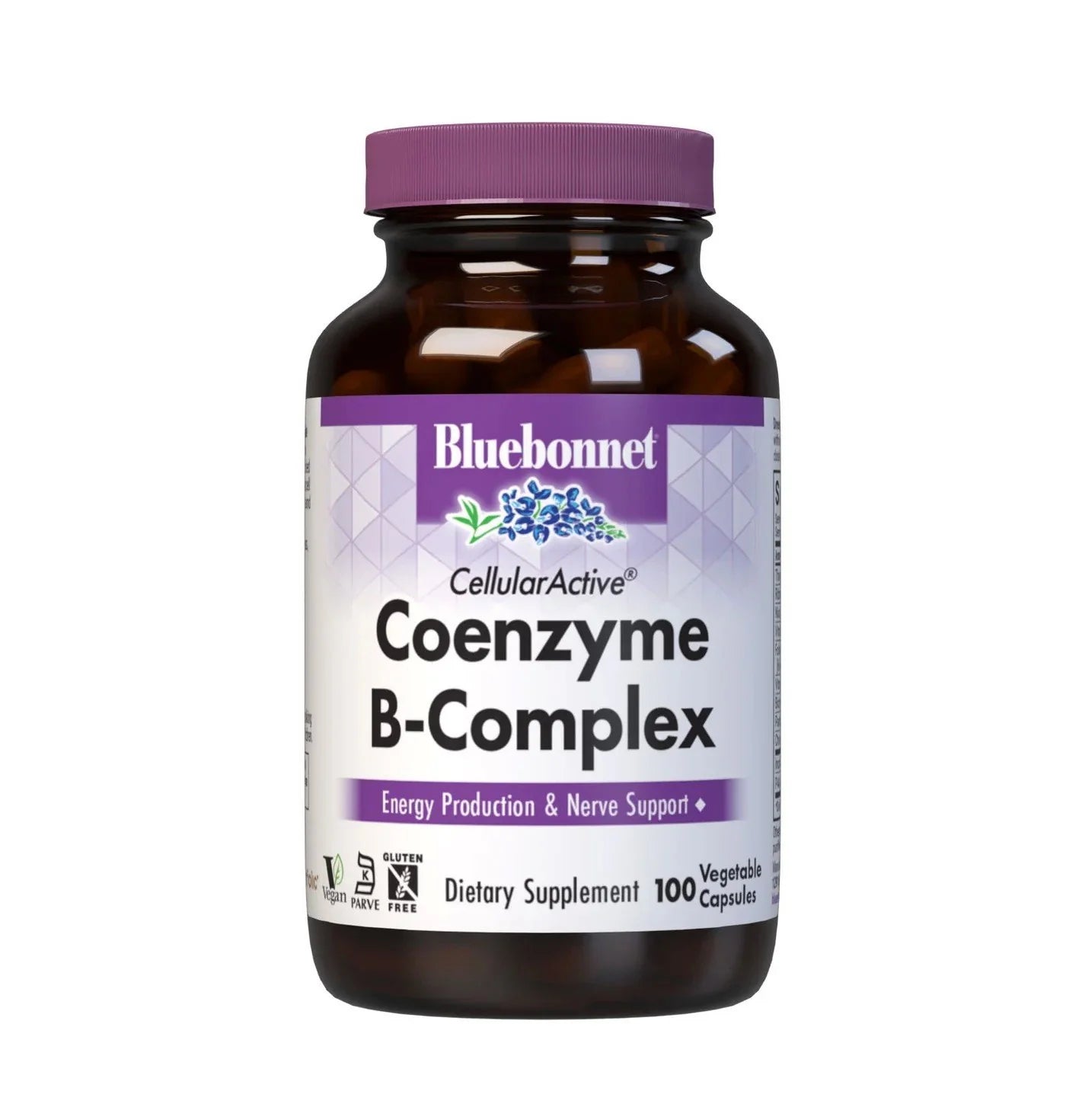 Bluebonnet Coenzyme B-Complex, 100 vcaps