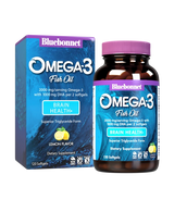 Bluebonnet Omega-3 Brain Formula Fish Oil 120 softgels