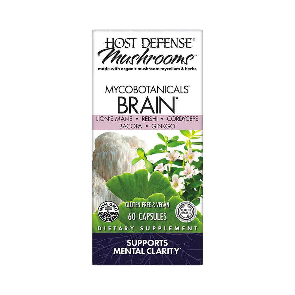 Host Defense Mycobotanicals Brain - 60 capsules