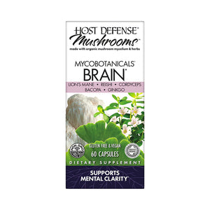 Host Defense Mycobotanicals Brain - 60 capsules