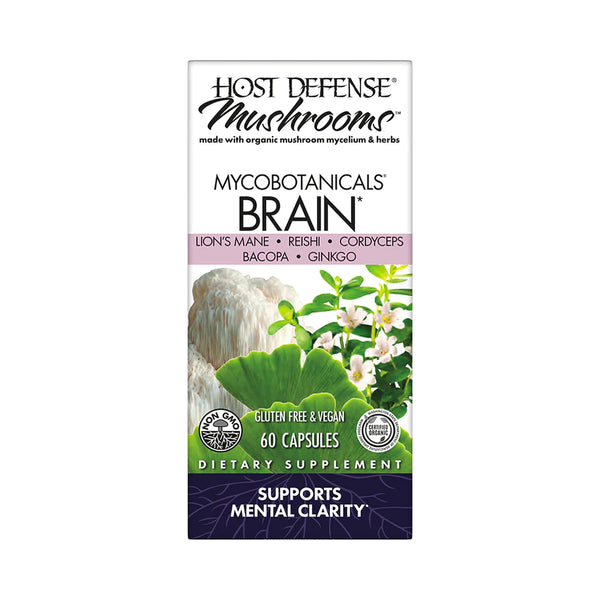 Host Defense Mycobotanicals Brain - 60 capsules