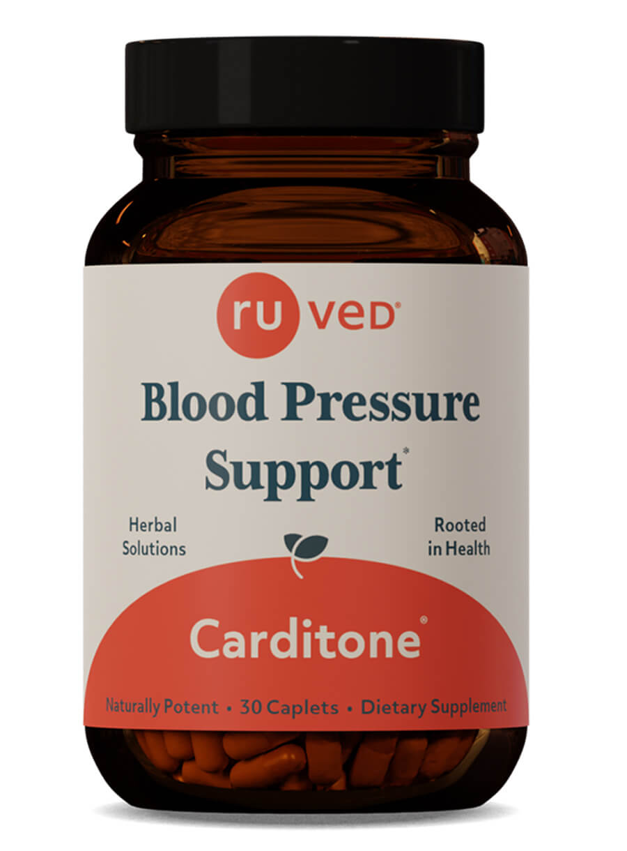 RuVed Blood Pressure Support Carditone 30 Capsules
