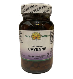 Pure Nature Cayenne (Organic) 90 Veg Caps