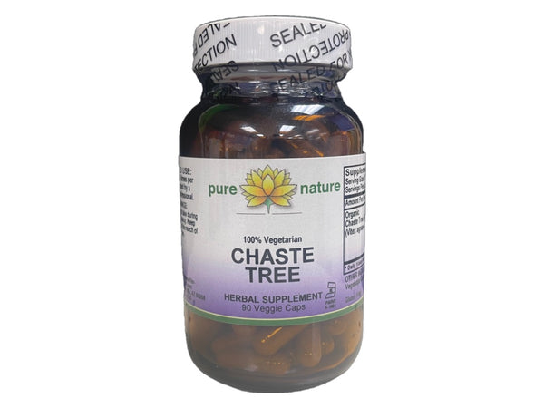 Pure Nature Chaste Tree - 90 Veg Caps