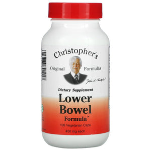 Christopher's Lower Bowel - 100 Veg Caps