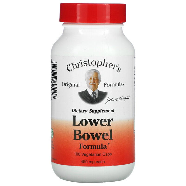 Christopher's Lower Bowel - 100 Veg Caps