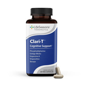 LifeSeasons Clari-T Cognitive Support - 60 Veg Caps