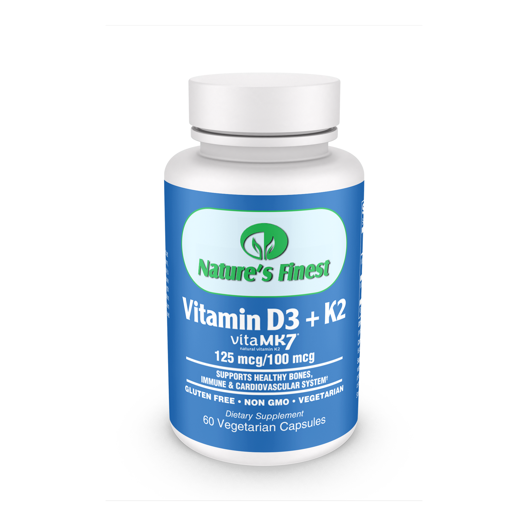 Nature's Finest Vitamin D3 + K2
