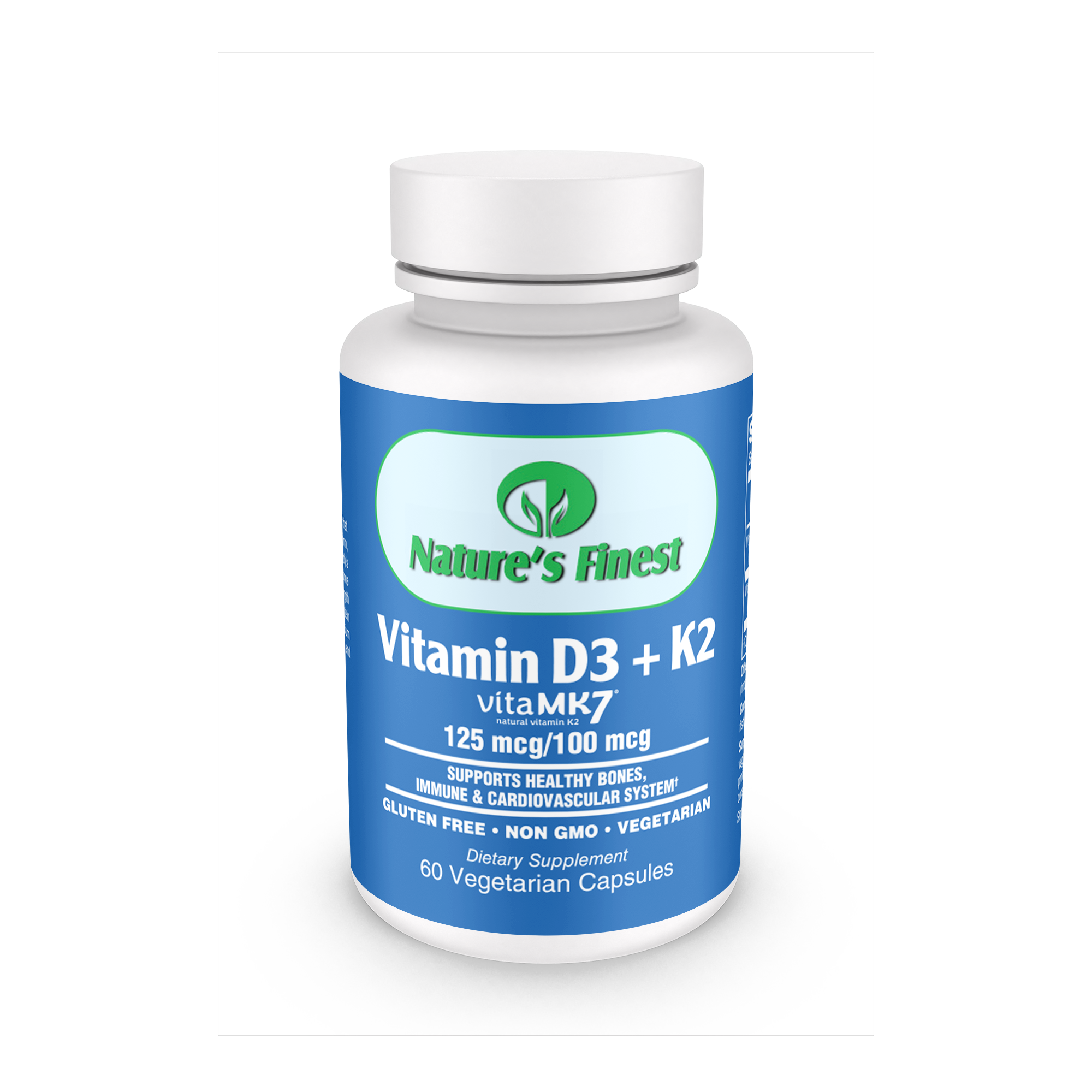 Nature's Finest Vitamin D3 + K2