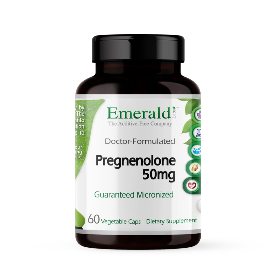 Emerald Labs Pregnenolone 60 veg caps