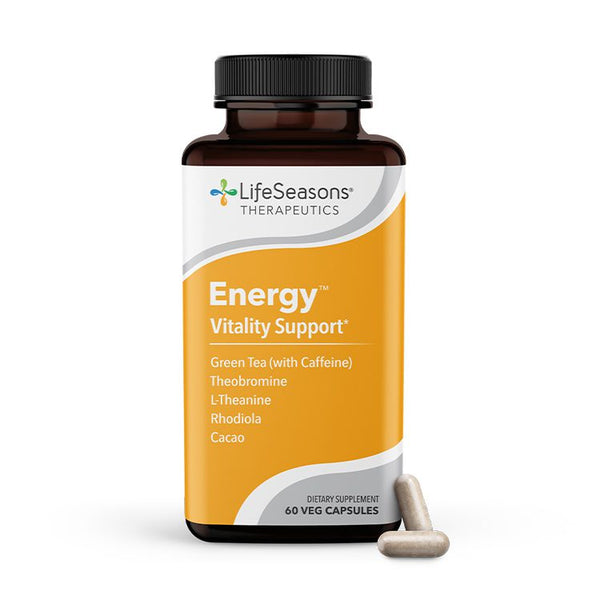 LifeSeasons Energy Vitality Support - 60 Veg Caps