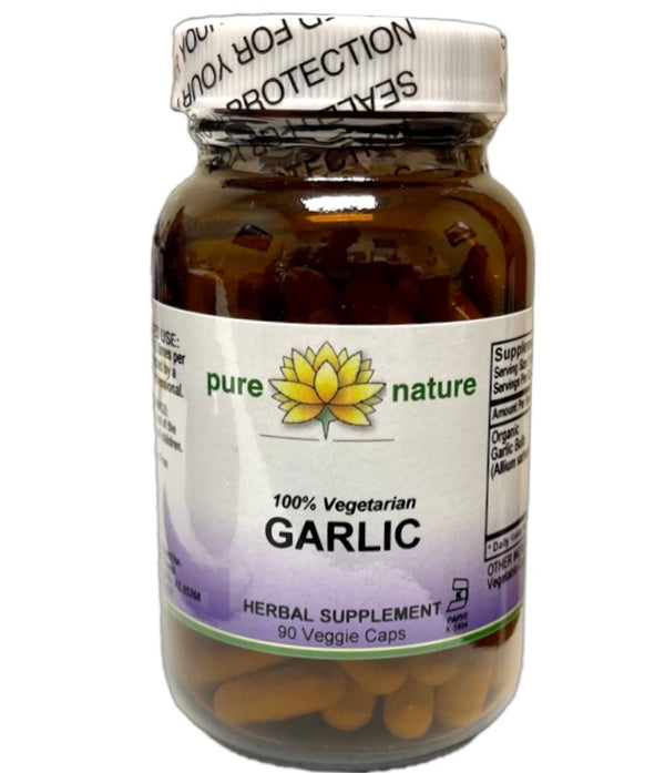 Pure Nature Garlic (Organic) 90 veg caps