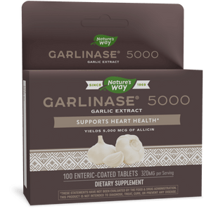 Nature's Way Garlinase 5000 Odorless Garlic 100 tablets