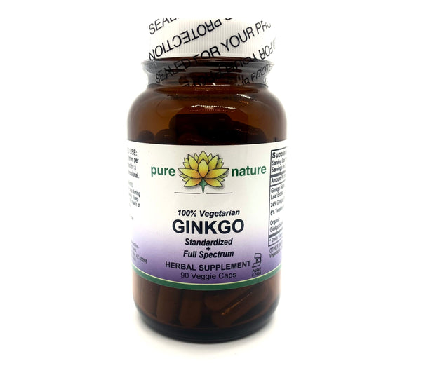 Pure Nature Ginkgo 90 Veg Caps