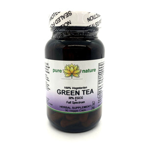 Pure Nature Green Tea 90 Veg Caps