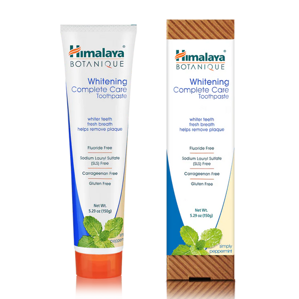 Himalaya Botanique Complete Care Whitening Toothpaste, Simply Peppermint