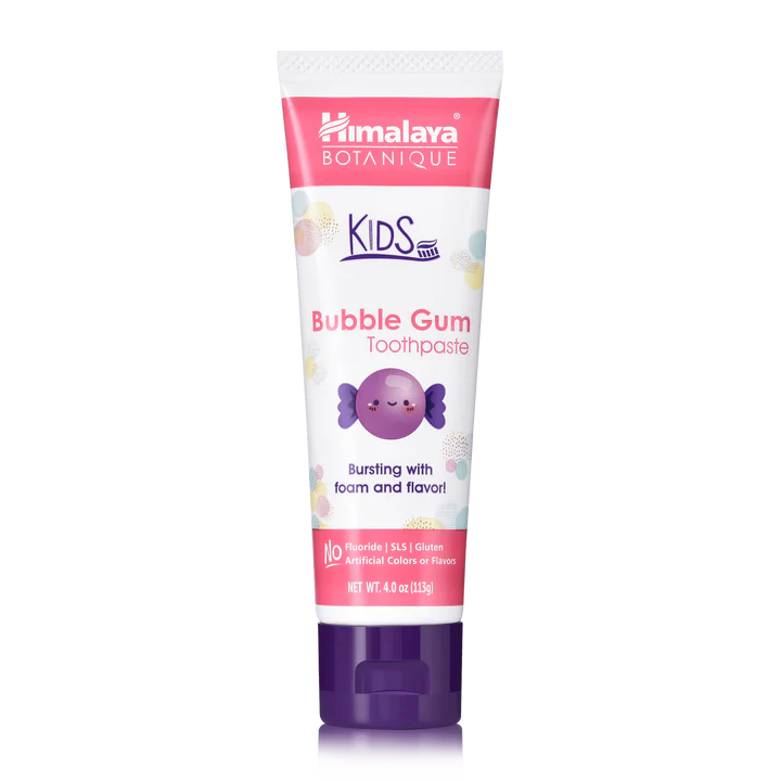 Himalaya Botanique Kids Toothpaste, Bubble Gum