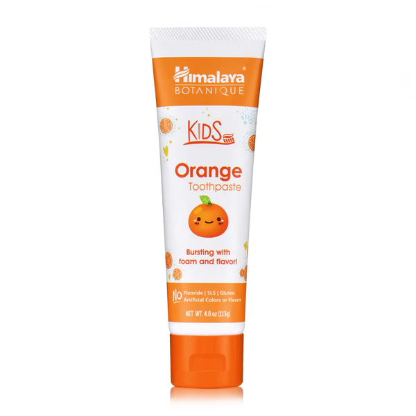 Himalaya Botanique Kids Toothpaste, Orange