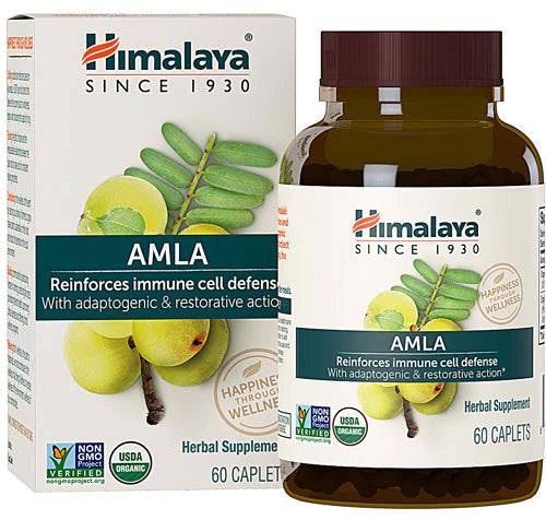 Himalaya Organic Amla, 60 caplets