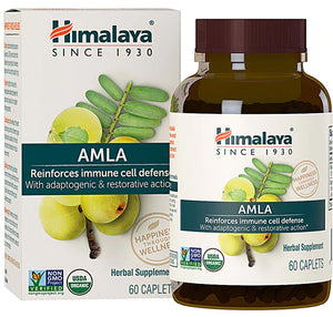 Himalaya Organic Amla, 60 caplets