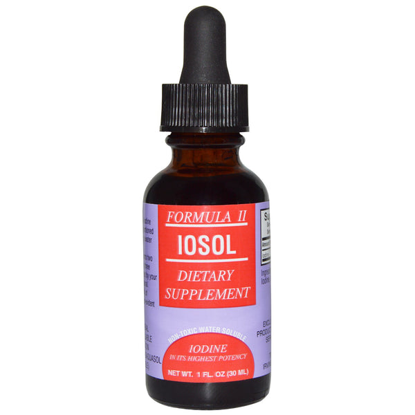 TPCS Iosol Formula II Liquid Iodine - 1 fl oz