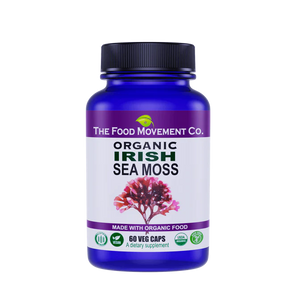 The Food Movement Co. Organic Irish Sea Moss - 60 veg caps