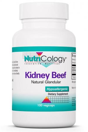 Nutricology Kidney Beef - 100 Capsules